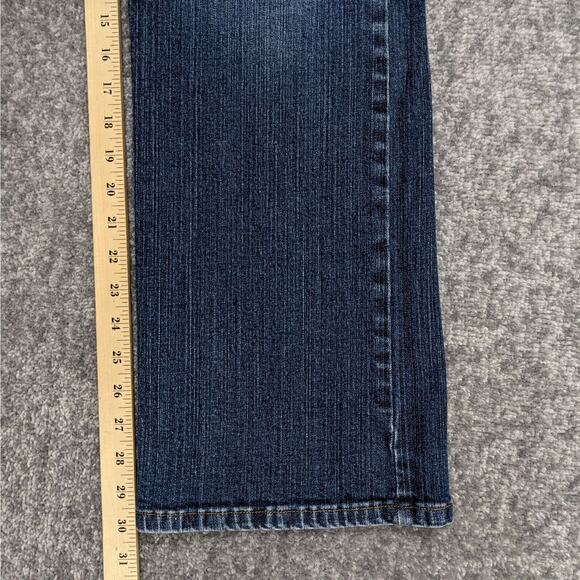 Talbots (Old Tag) Mini Bootcut Jeans Women Size 10 Inseam 30" High-Rise Stretch‎ - Picture 12 of 12
